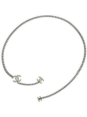 CHANEL | Accessories | Chanel Chain Link Cc Belt Pink  display picture 2